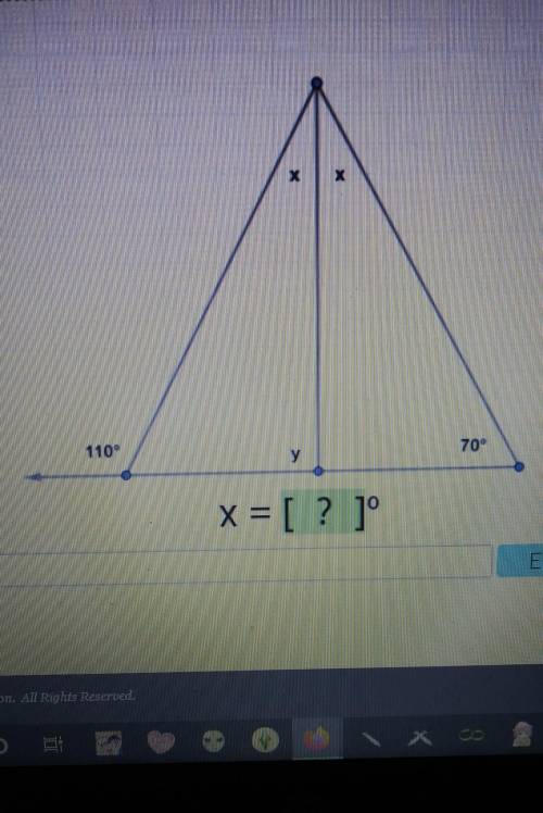 Why is the number outside the triangle?
