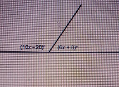 What is the value of x? NEED HELP ASAP????