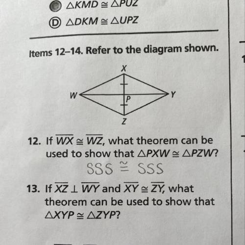 Answer number 13 please