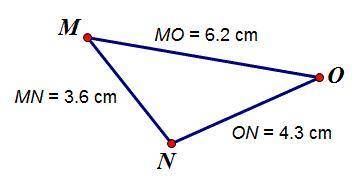 HELP ASAP, I'M TIMEDWhich equation can be used to solve for angle N in the triangle below? A. 6.2^2
