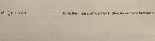 Need help on this probelm! i dont even understand what a linear coefficient is