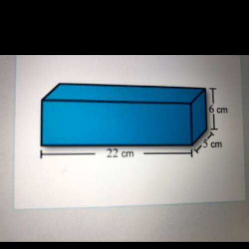 Find the volume of the rectangular prism. Use the dimensions shown. NEED HELP ASAP