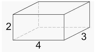 PLS HELP What is the volume of the right rectangular prism shown? A. 8 un3 B. 20 un3 C. 24 un3 D. 12