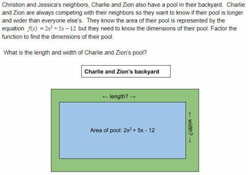 Christian and Jessica's neighbors, Charlie and Zion also have a pool in their backyard. Charlie and