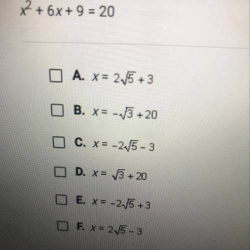 Following solutions to this equation?
