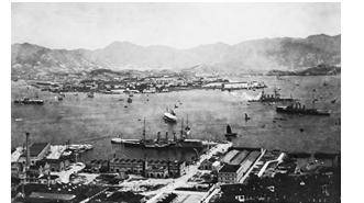 After it defeated china in the opium war, britain took control of which chineses island shown in the
