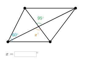 What is the angle on the diagram below?