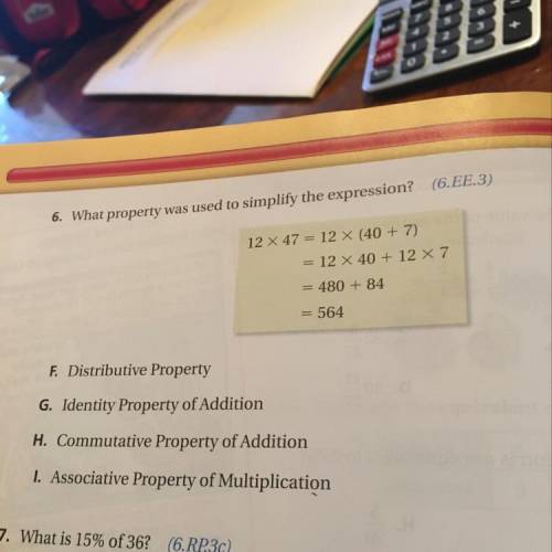 I need help with question number 6.