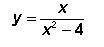 Use algebraic methods to prove that the given function has an x-intercept that is equal to its y-int