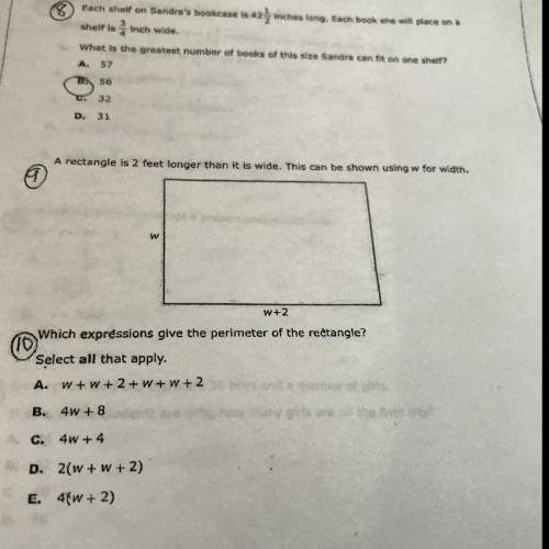 Can y’all help me on 9 and 10