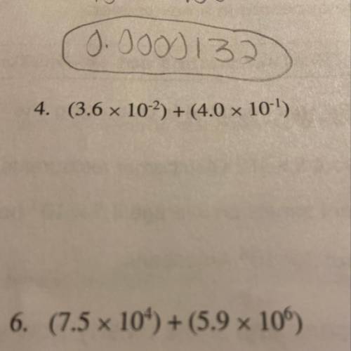 What’s the answer to number 4 ?