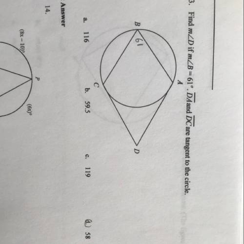 The answer is 58, but how?