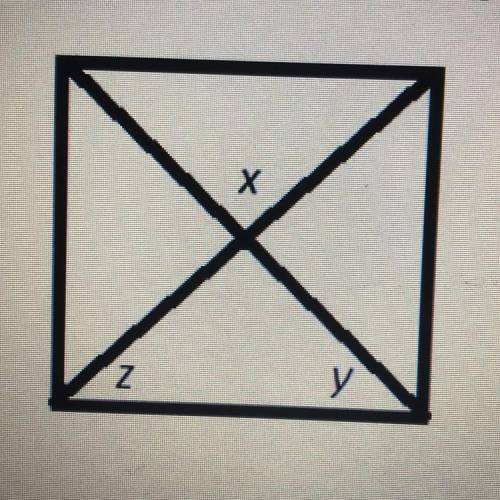 ANSWER PLEASE!  Give the measure of the angles shown in this square.