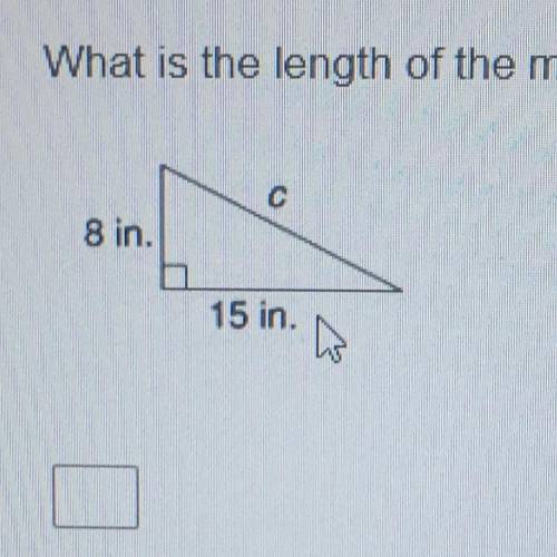 What is the length of the missing side?