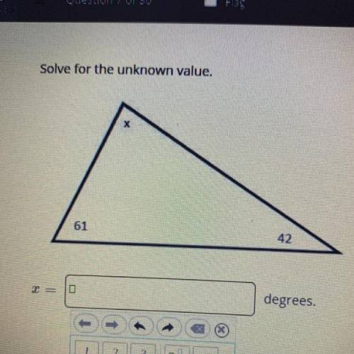 I need help solving the unknown value please!!