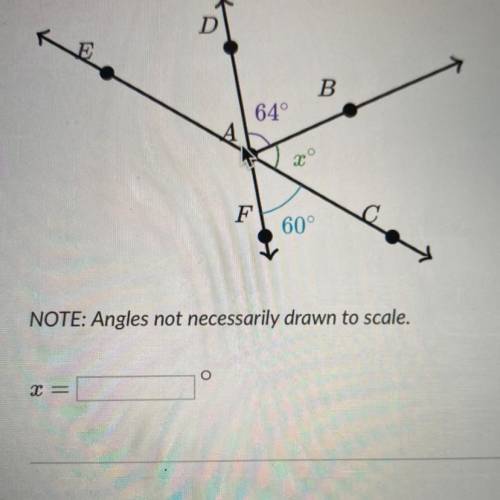 What is the solve for x?