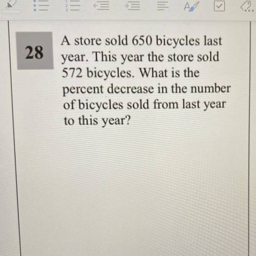 I need help with 28 and the answer is supposed to be a percent