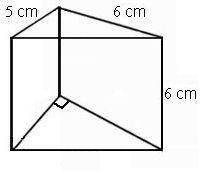 ANSWER ASAP What is the volume of this right triangular prism? A. 180 cubic centimeters B. 120 cubic