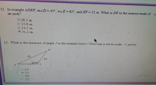 Could you please check my answers and let me know if they are right?