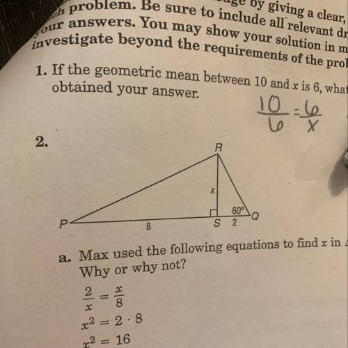 How do you solve for x is this triangle