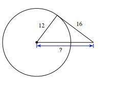 #2 Find the segment length indicated. Assume that lines which appear to be tangent are tangent. *