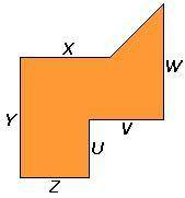 If U = 4 inches, V = 4 inches, W = 7 inches, X = 6 inches, Y = 8 inches, and Z = 4 inches, what is t