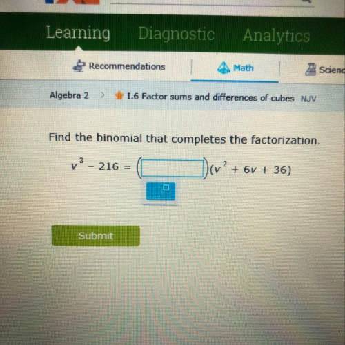 Find the binomial that completes the factorization.