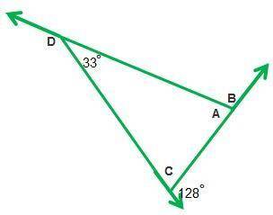 Which statements are true for the image below? Check all that apply. A. Measure of angle B = measure