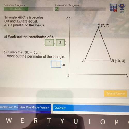 Help me on question b