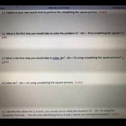 Please help me with these algebra questions. Image attached.