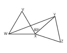 Can someone help me please In the diagram, VWX and XYZ are congruent equilateral triangles, and ∠VXY