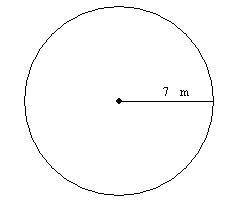 Estimate the area of the circle. Use π = 3.14. Round to the nearest hundredth, if necessary.