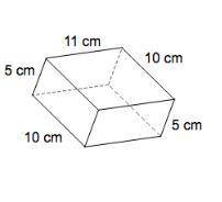 Can some one plz help me?! The LATERAL Surface Area for the shape below is: