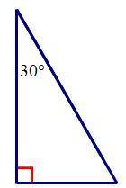 Analyze the diagram below and complete the instructions that follow. Find tan 30 A. 1/2 B. C.  D.1