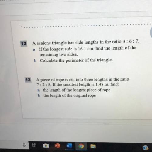 Does anyone know these maths questions???