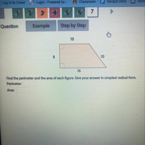 How do i find the perimeter and area?