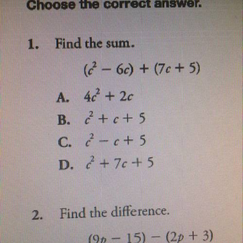 Just #1 what’s the answer and how do I do it?