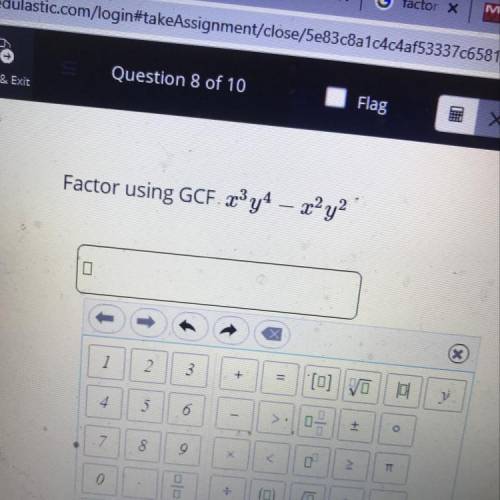 Answer? I don’t get it FACTOR USING GCF 20 point