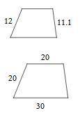 Need answer ASAPthe figures are similar. find the scale factor of the smaller figure to the larger f