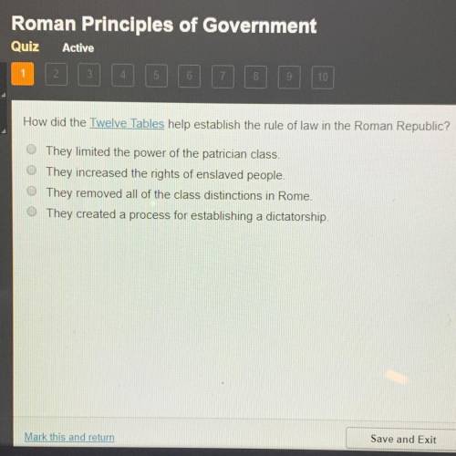 World history question about roman republic.