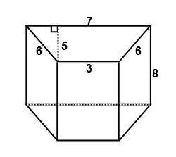 Find the lateral surface area and the total surface area.