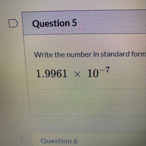 What is 1.9961 x 10^-7