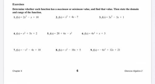 How do I solve #1? Just need to know how to do these...