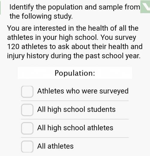 #1 what is the population and what is the sample?