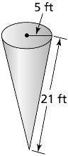 What is the surface area of the cone? Express your answer in terms of π.b