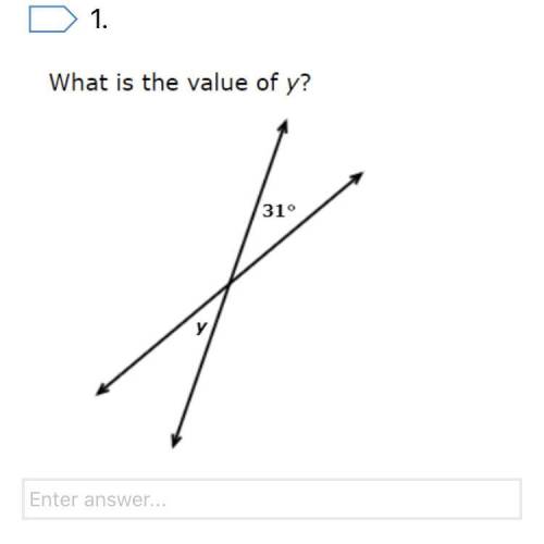 What is the value of y