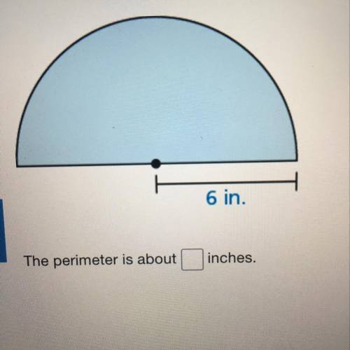 Find the perimeter of the semicircular region. Round your answer to the nearest hundredth