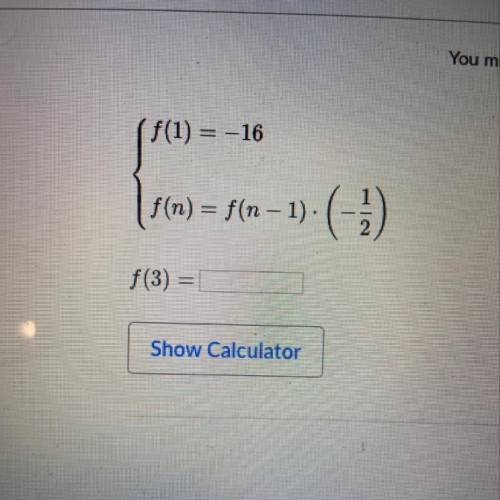 What does f(3) equal?