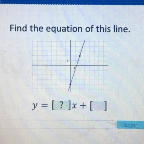 Find the equation of this line. please help ! anything is appreciated !!