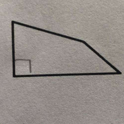 What is this shape? Is it a trapezoid? If not what is it